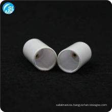 glazed alumina components ceramic UV lamp cap 4 pins